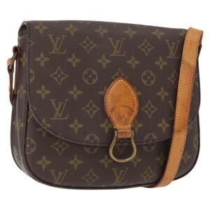 LOUIS VUITTON Monogram Saint Cloud GM Shoulder Bag Vintage M51242 LV Auth ka850